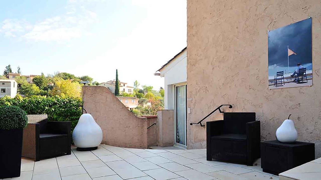 "La Valeriane" Appartement Grasse Buitenkant foto